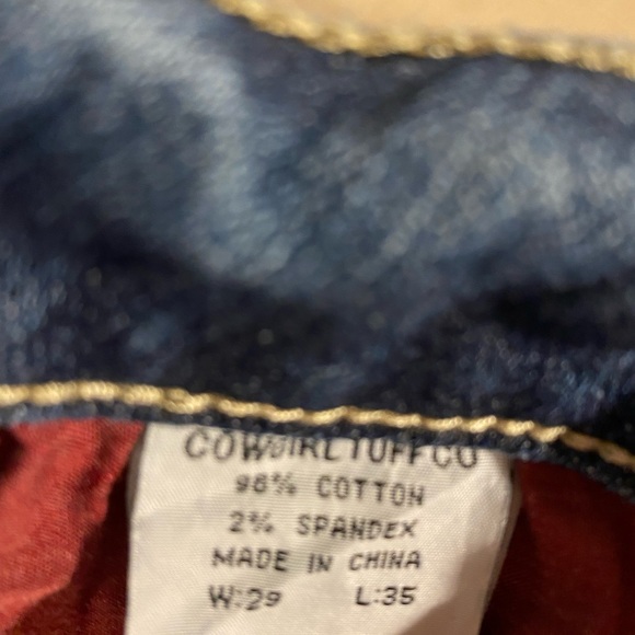 Cowgirl Tuff Boot-Cut Jeans - Picture 3 of 3
